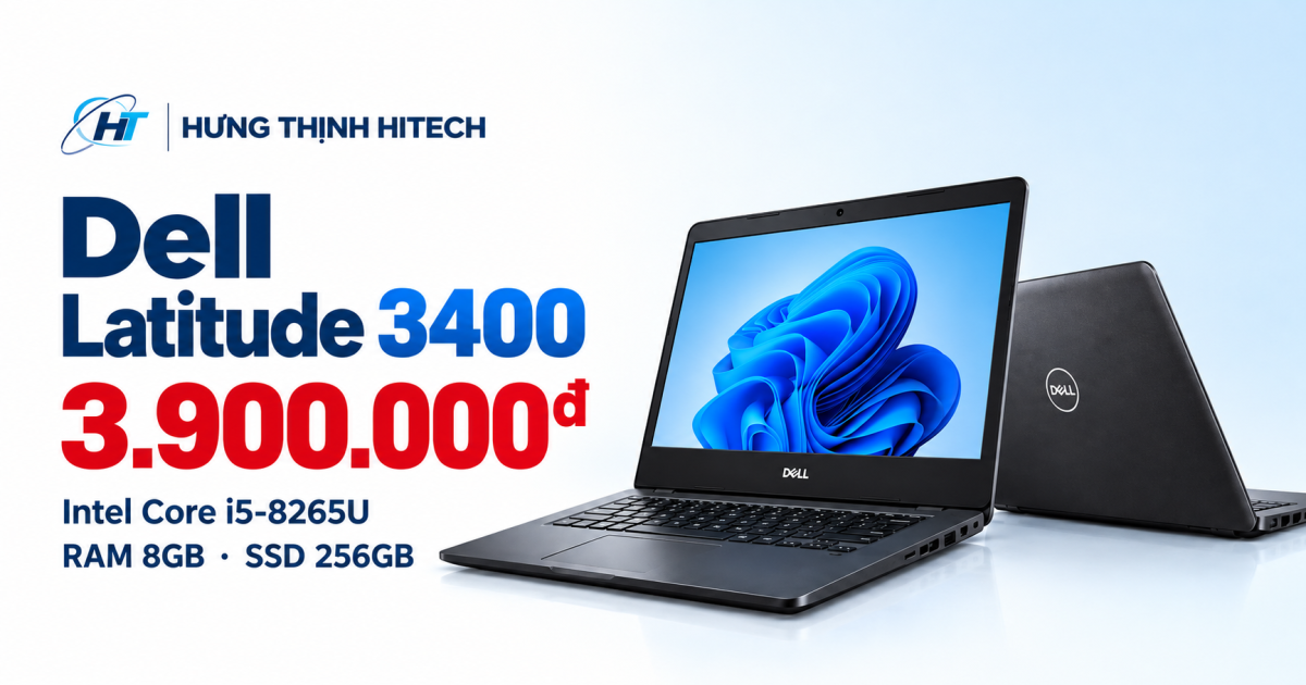 Dell Latitude 3400 i5 8265, ram 8gb, SSD 256GB