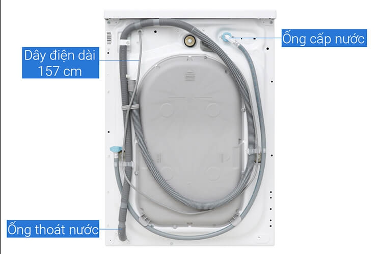 Máy giặt Electrolux Inverter 8 Kg EWF8025DGWA 4