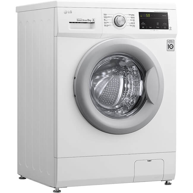 Máy Giặt Cửa Trước Inverter LG FM1208N6W (8kg)