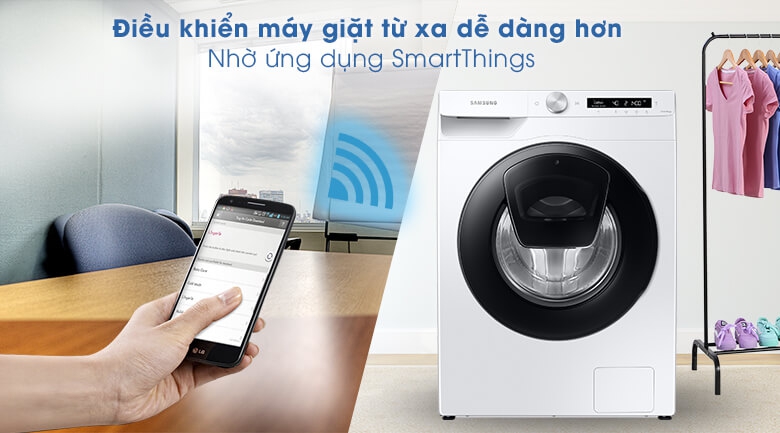 Máy Giặt Samsung Addwash Inverter 8.5kg WW85T554DAW/SV 8