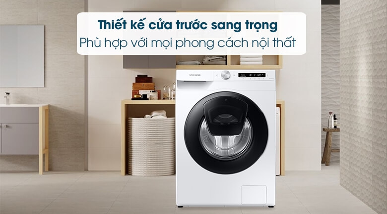 Máy Giặt Samsung Addwash Inverter 8.5kg WW85T554DAW/SV 2