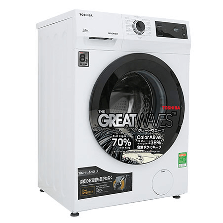 Máy Giặt Toshiba Inverter 8.5Kg TW-BK95S2V(WK)