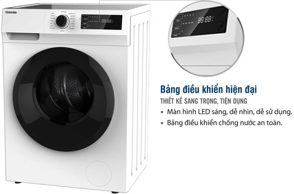 Máy Giặt Toshiba Inverter 8.5Kg TW-BK95S2V(WK) 1