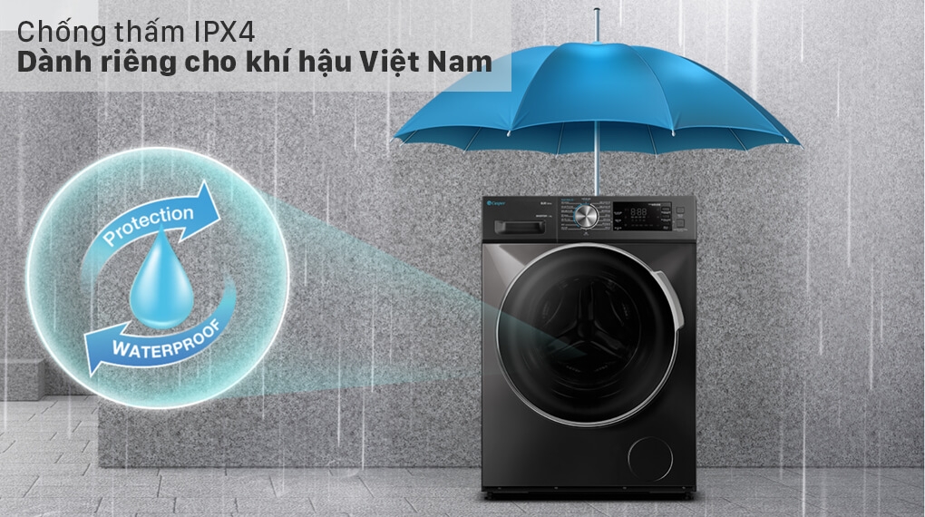 Máy Giặt Inverter Casper 8.5Kg WF-85I140BGB6
