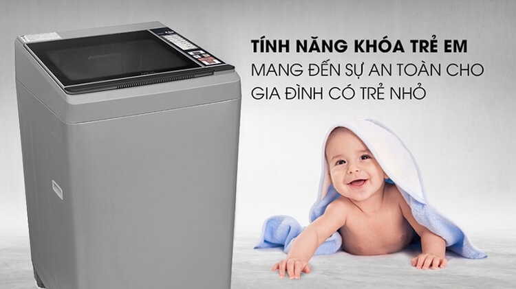 Máy giặt Aqua Inverter 8.5kg AQW-S85FT-N 6