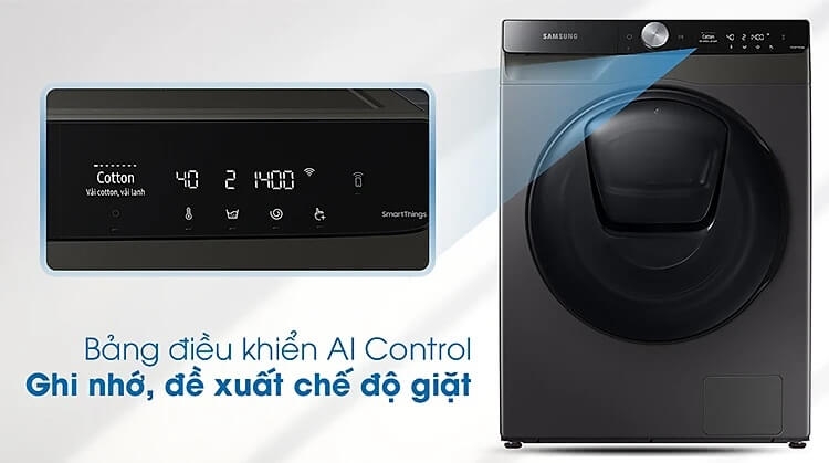 Máy Giặt Sấy Samsung Addwash Inverter 9.5kg WD95T754DBX/SV