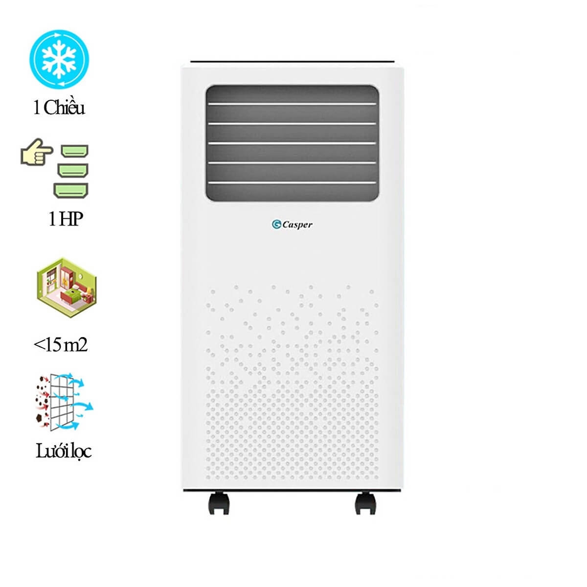 Máy Lạnh Di Động 1.0HP Casper PC-09TL33