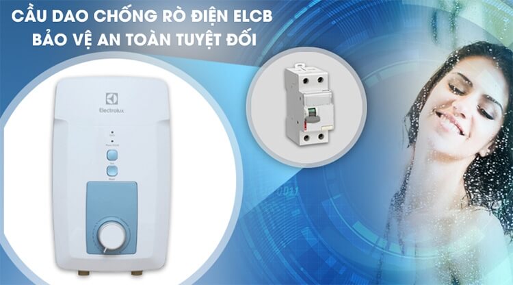 Máy Nước Nóng Trực Tiếp Không Bơm Electrolux EWE451GX-DWB (4500W) 3