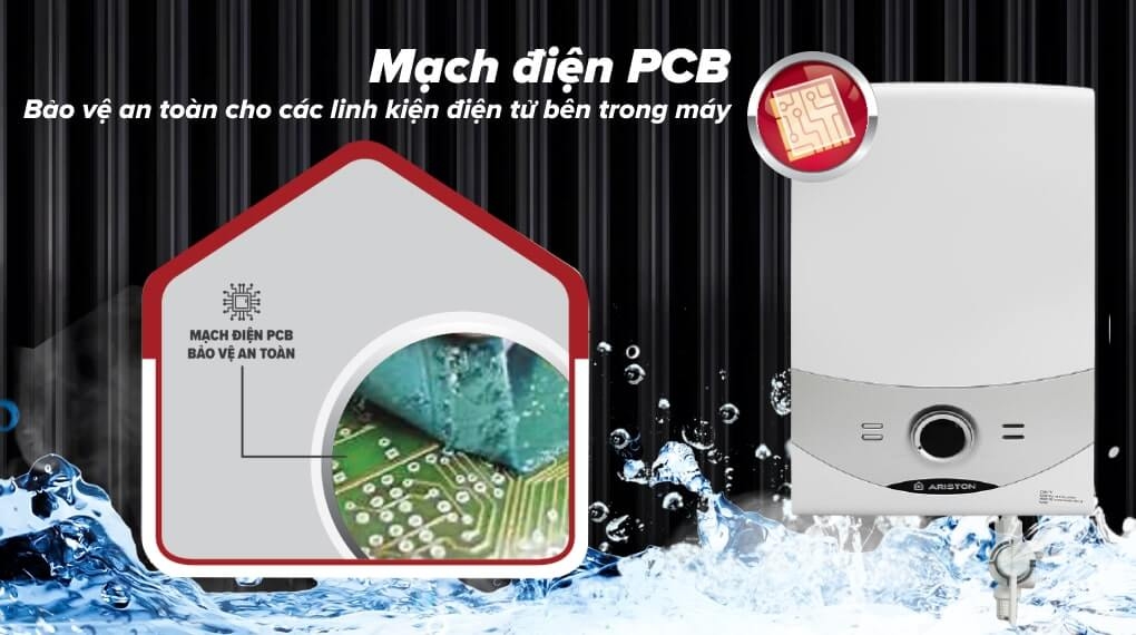 Máy Nước Nóng Trực Tiếp Ariston AURES SM45PE-SBS-VN 4