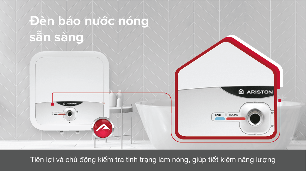 Máy nước nóng Ariston AN2 30 RS - 2.5 - FE (2500W)