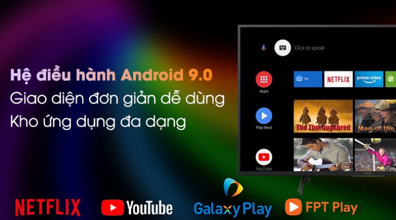 Android Tivi Sony 4K 65 inch KD-65X7500H 7