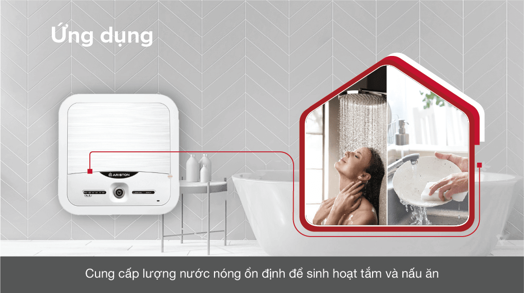 Máy Nước Nóng Ariston AN2 15 LUX - 2.5 - FE (2500W) 2