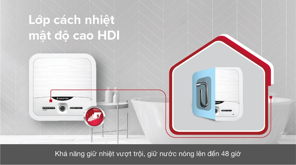 Máy Nước Nóng Ariston AN2 15 LUX - 2.5 - FE (2500W) 5