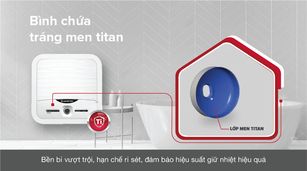 Máy Nước Nóng Ariston AN2 15 LUX - 2.5 - FE (2500W) 9