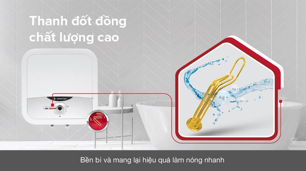 Máy Nước Nóng Ariston AN2 30 RS 2.5 FE-MT (2500W) 6