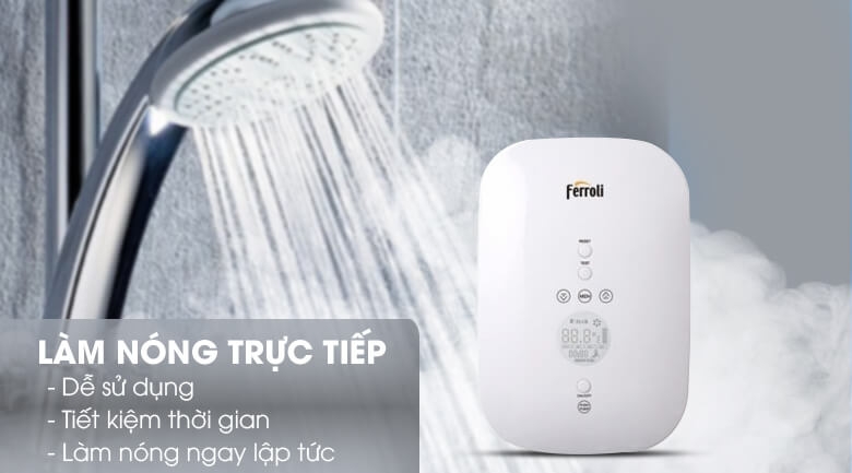 Máy Nước Nóng Ferroli Divo SDN 4.5S (4500W) 2