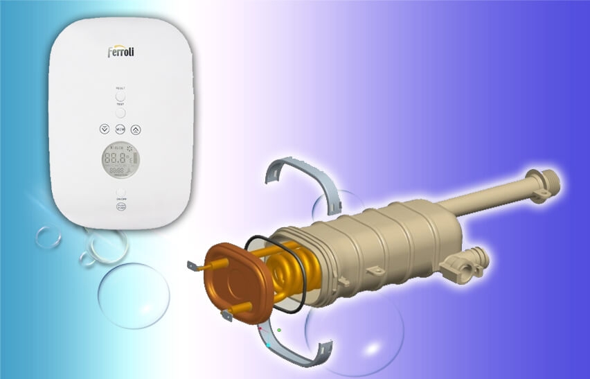 Máy Nước Nóng Ferroli Divo SDN 4.5S (4500W) 3