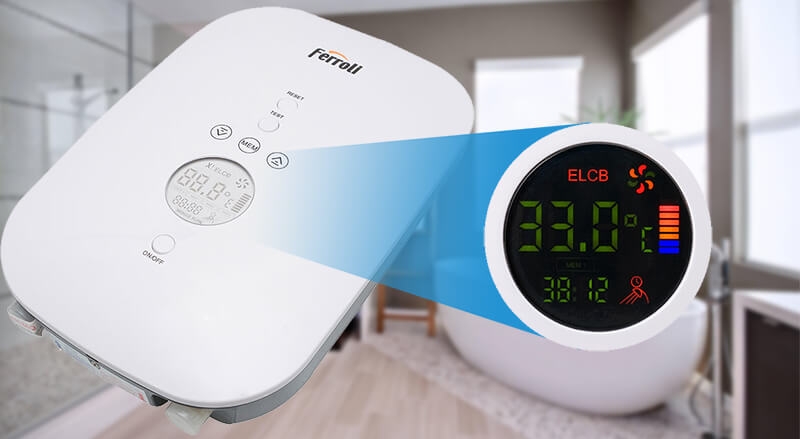 Máy Nước Nóng Ferroli Divo SDN 4.5S (4500W) 6