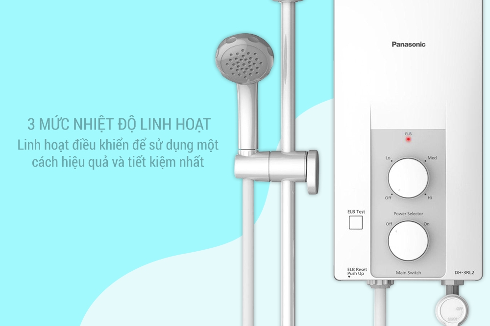 Máy Nước Nóng Panasonic DH-3RL2VH (3500W)