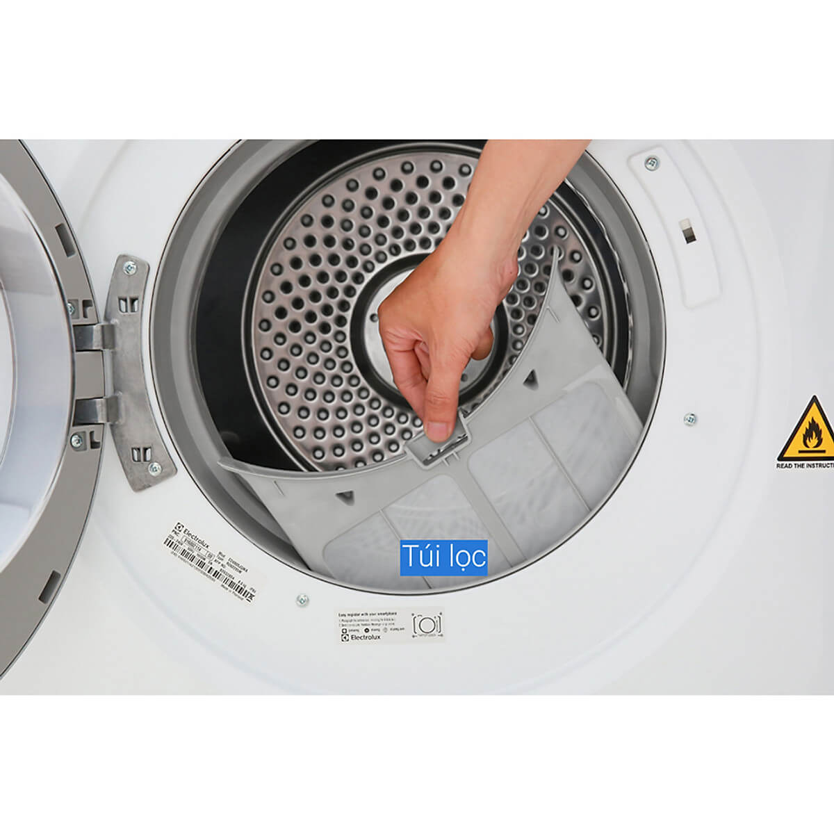 Máy sấy Electrolux 8 Kg EDV805JQWA