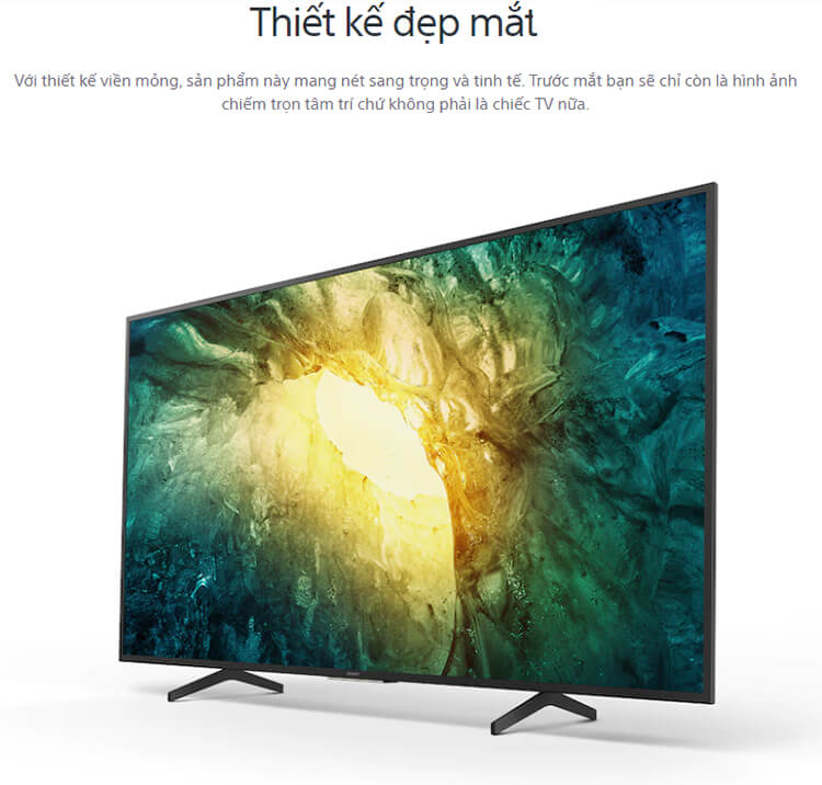 Android Tivi Sony 4K 49 Inch KD-49X7400H 2