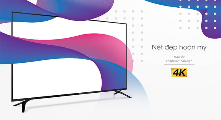Android Tivi Sharp 4K 70 inch 4T-C70BK1X 1