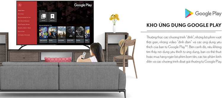 Android Tivi Sharp 4K 70 inch 4T-C70BK1X 5