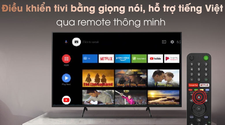 Android Tivi Sony 4K 55 inch KD-55X7500H 16
