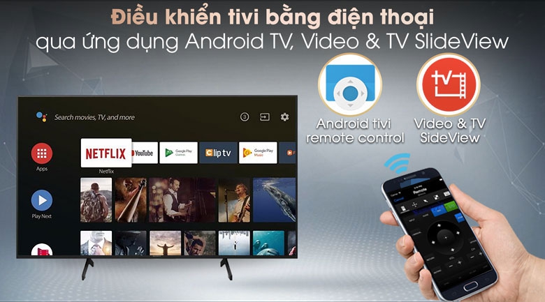 Android Tivi Sony 4K 55 inch KD-55X7500H 17