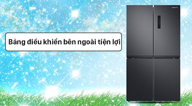 Tủ Lạnh Samsung Inverter 488 lít RF48A4000B4 SV 4