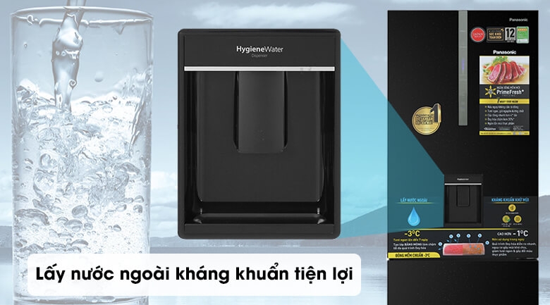 Tủ lạnh Panasonic Inverter 417 lít NR-BX471GPKV 2