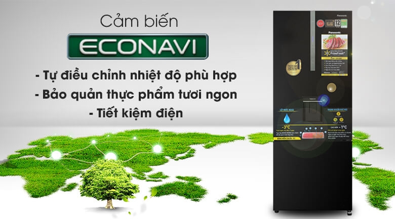 Tủ lạnh Panasonic Inverter 417 lít NR-BX471GPKV 5 