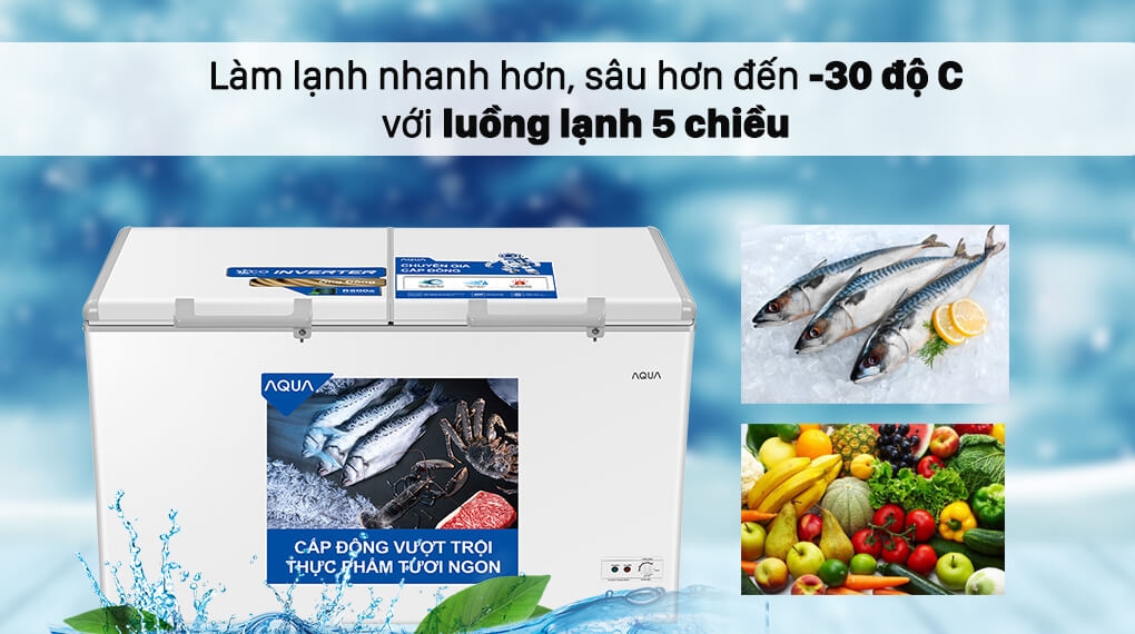 Tủ Đông Aqua 295L AQF-C4202E 2