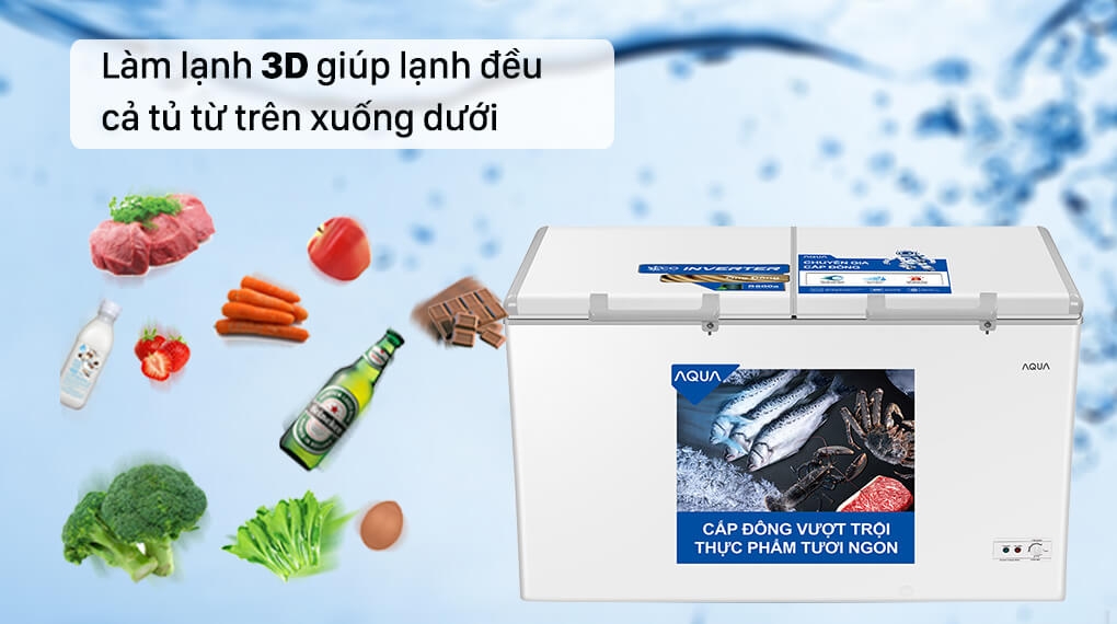 Tủ Đông Aqua 295L AQF-C4202E 3