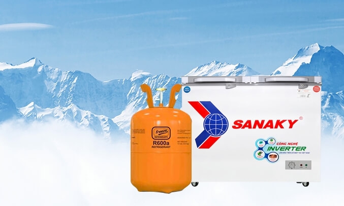 Tủ Đông Kính Cường Lực Inverter Sanaky VH-3699W4K (260L) 4