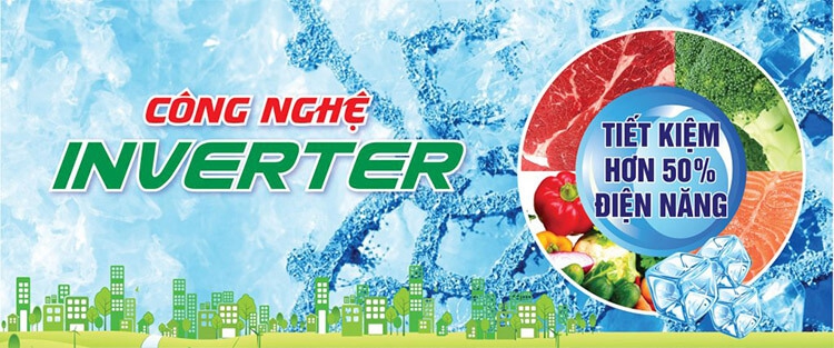 Tủ Đông Kính Cường Lực Inverter Sanaky VH-4099W4K (280L) 2