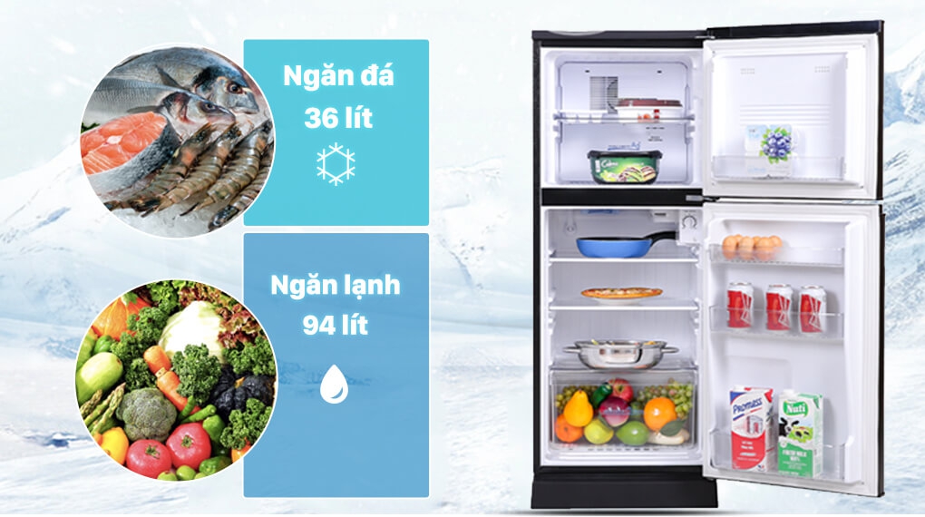 Tủ Lạnh Aqua 130 lít AQR-T150FA-BS 6