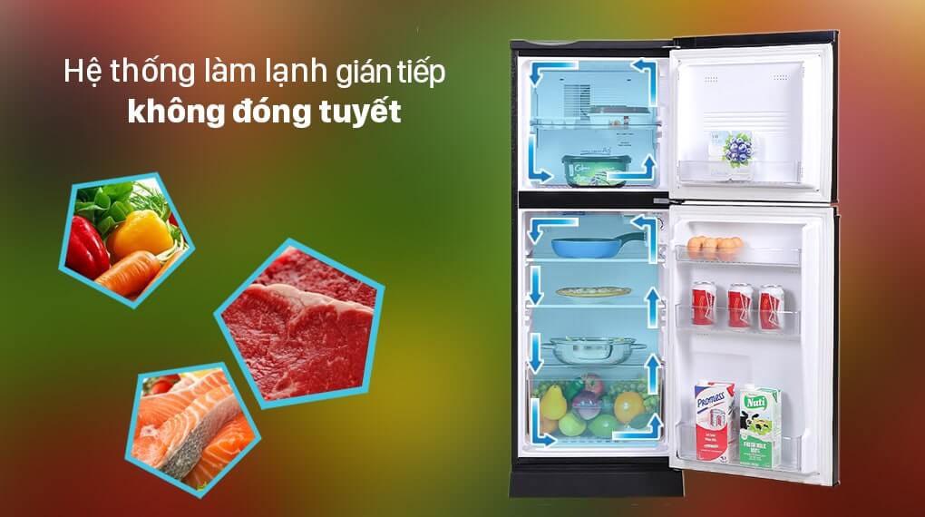 Tủ Lạnh Aqua 130 lít AQR-T150FA-BS 2