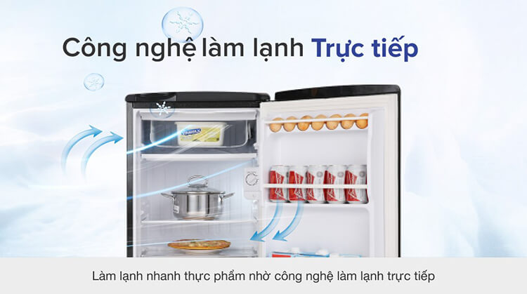 Tủ Lạnh Aqua 90 Lít AQR-D99FA(BS) 2