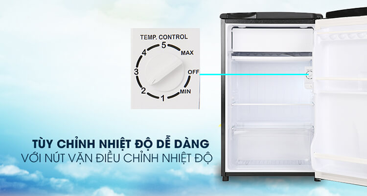 Tủ Lạnh Aqua 90 Lít AQR-D99FA(BS) 3