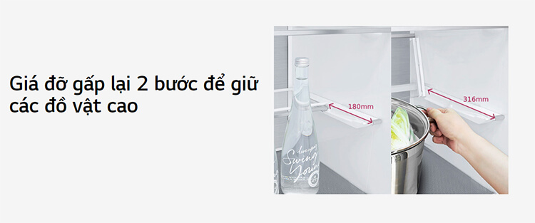 Tủ Lạnh Inervert LG GR-D405PS (454L) 7