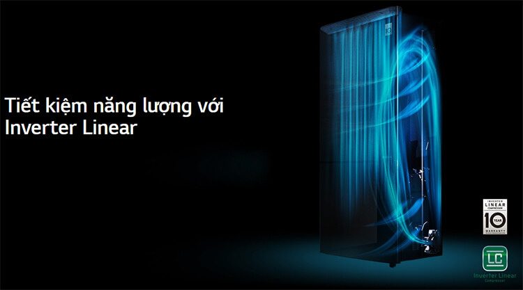 Tủ Lạnh Inervert LG GR-D405PS (454L) 1