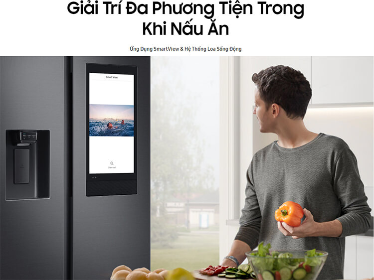 Tủ Lạnh Samsung Inverter 595 Lít RS64T5F01B4/SV 7