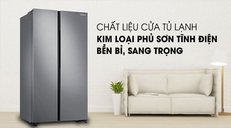 Tủ Lạnh Side By Side Inverter Samsung RS62R5001M9/SV (647L) 3