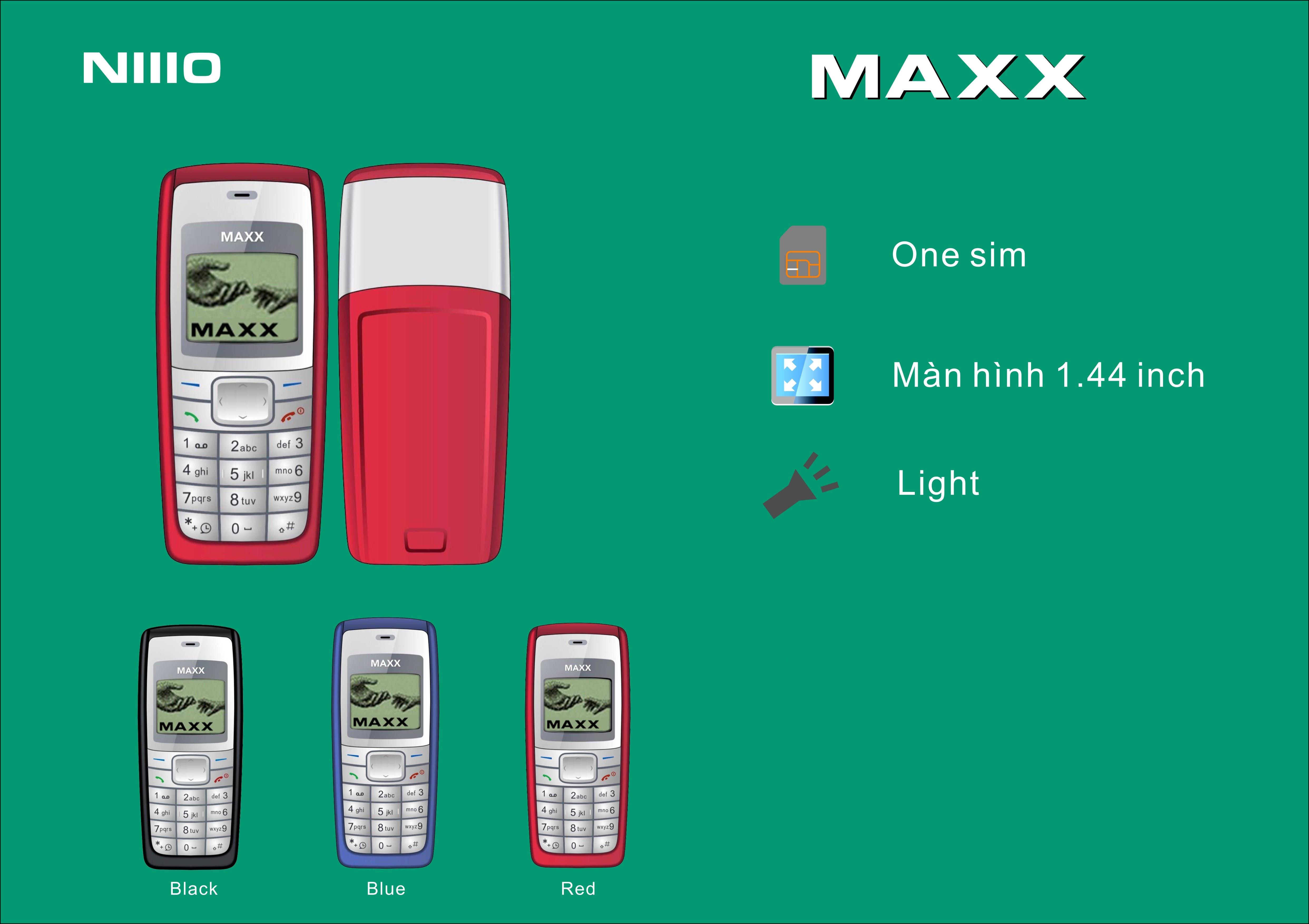 Điện Thoại Di Động GSM MAXX N1110(2018)