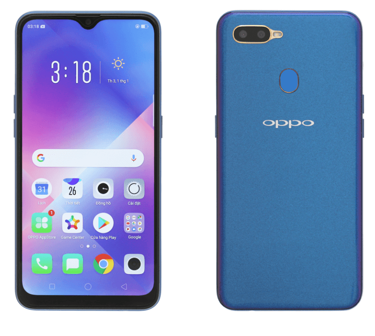 Điện Thoại OPPO A5s (3GB/32GB) - ĐÃ QUA SỬ DỤNG