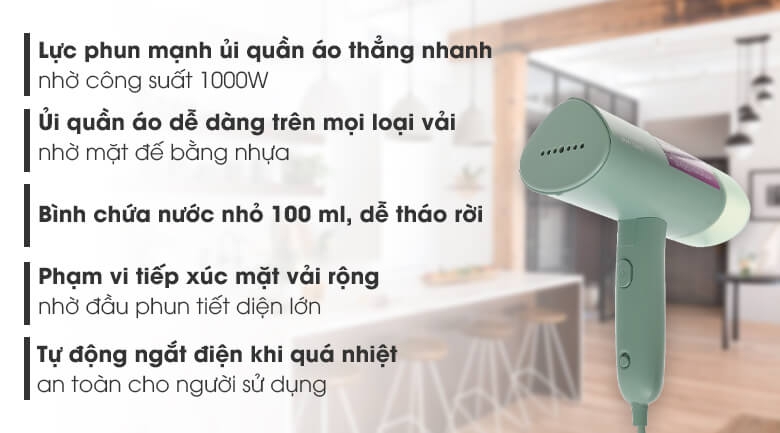 Bàn Ủi Hơi Nước Cầm Tay STH3020/10 2