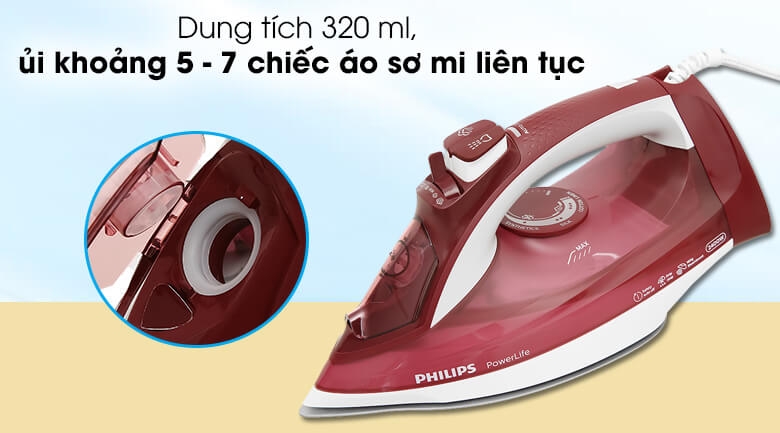 Bàn Ủi Hơi Nước Philips GC2997 (2400W) 6