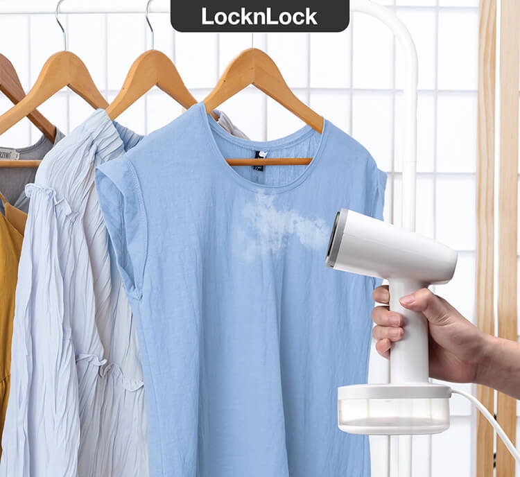 Bàn ủi hơi nước cầm tay Lock&Lock ENI223WHT 1600W 1