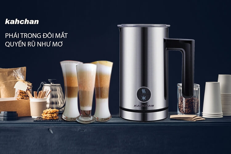 Máy Đánh Sữa Tạo Bọt Cao Cấp Kahchan EP2188 5